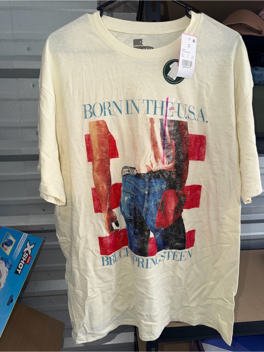 Target Cream Bruce Springsteen 'Born in the U.S.A.' Graphic Tee
